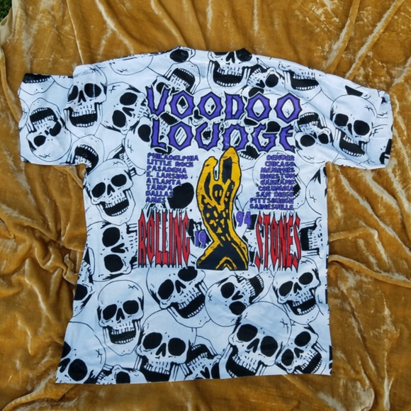 Vintage '94 Rolling Stones US Voodoo Lounge Tshirt - Picture 4 of 8